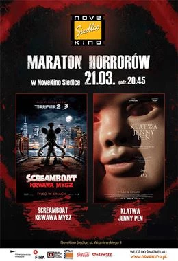 Maraton Horrorów w Novekino Siedlce!